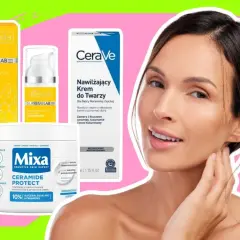 Krem z peptydami i ceramidami od Bielenda, CeraVe i Mixa dla zdrowej skóry.