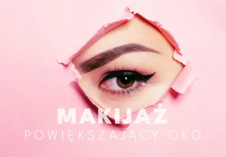 Makijaż powiększający oko: subtelna kreska i cienie nadają spojrzeniu głębi.