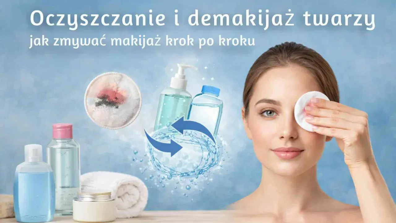Krok po kroku dowiedz się, czym zmywać makijaż. Delikatne płyny i waciki pomogą Ci oczyścić cerę.