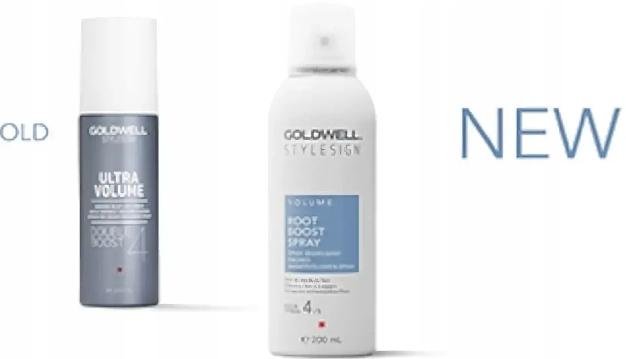 Porównanie starej i nowej wersji sprayu unoszącego włosy u nasady. Ranking produktów do stylizacji.